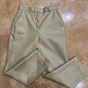 Aritzia Babaton vegan leather pant